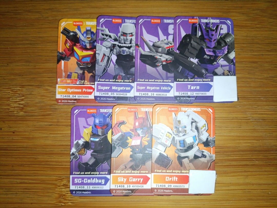 Blokees Transformers Defender 08 (Category: Kids Toys) located in Marilao. Submitted by Joshua_Shop (Listing ID 1466394027, Image 1). Description: Pls read the description for info. Blokees Transformers Defender 08 for sale: Info: - Unbuilt & Sealed in foil packaging - Unscanned Card Qr code - with a box & card Location: Marilao, Bulacan Meetup: - SM Marilao or McDonald's Tres Picos (Other meetup areas can be arranged) Shipping: J&T or Lalamove (
