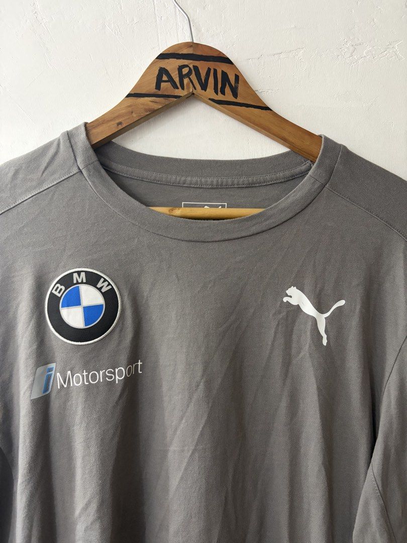 BMW x PUMA (Category: Tshirts & Polo Shirts ) located in Subic. Submitted by johnarvin194250 (Listing ID 1466494962, Image 2). Description: size Large 21 width 29 length.