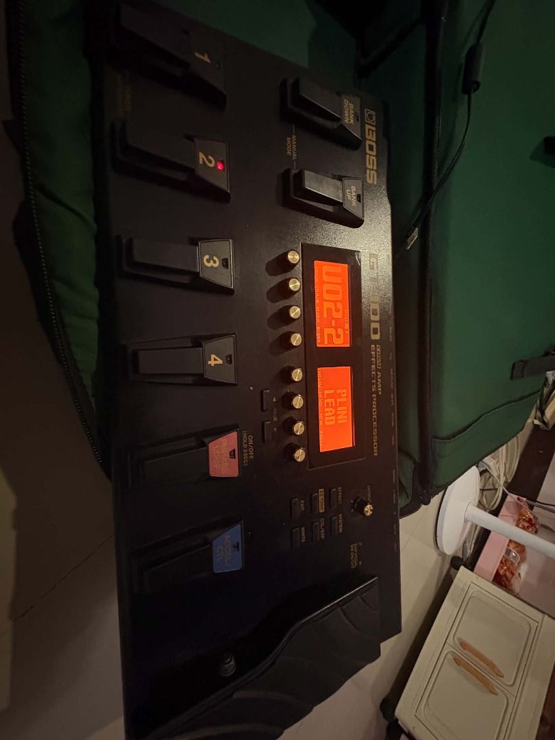 Boss GT-100 For sale (Category: Music Accessories) located in Caloocan City. Submitted by goldenmoon_71 (Listing ID 1466394459, Image 1). Description: Boss GT-100.