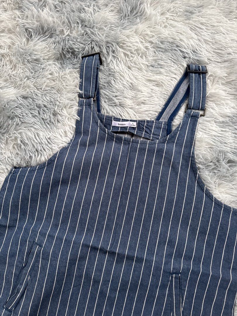 Bossini Jumper Dress (Category: Rompers) located in Taguig. Submitted by mrwickjohn67 (Listing ID 1466458847, Image 2). Description: Large to XL Fitting No issue.