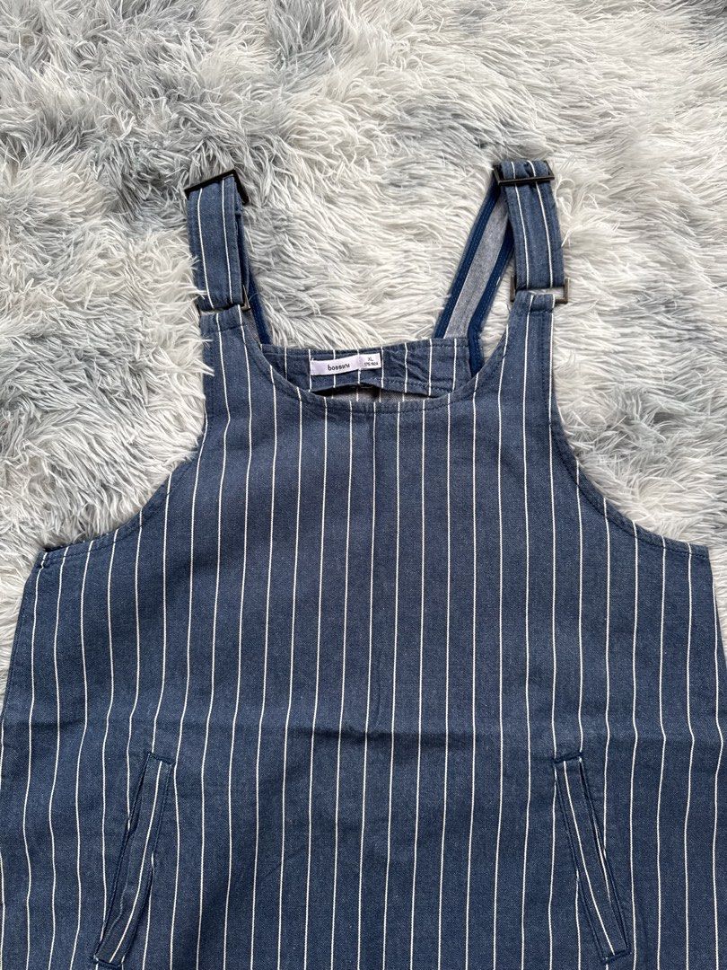 Bossini Jumper Dress (Category: Rompers) located in Taguig. Submitted by mrwickjohn67 (Listing ID 1466458847, Image 3). Description: Large to XL Fitting No issue.