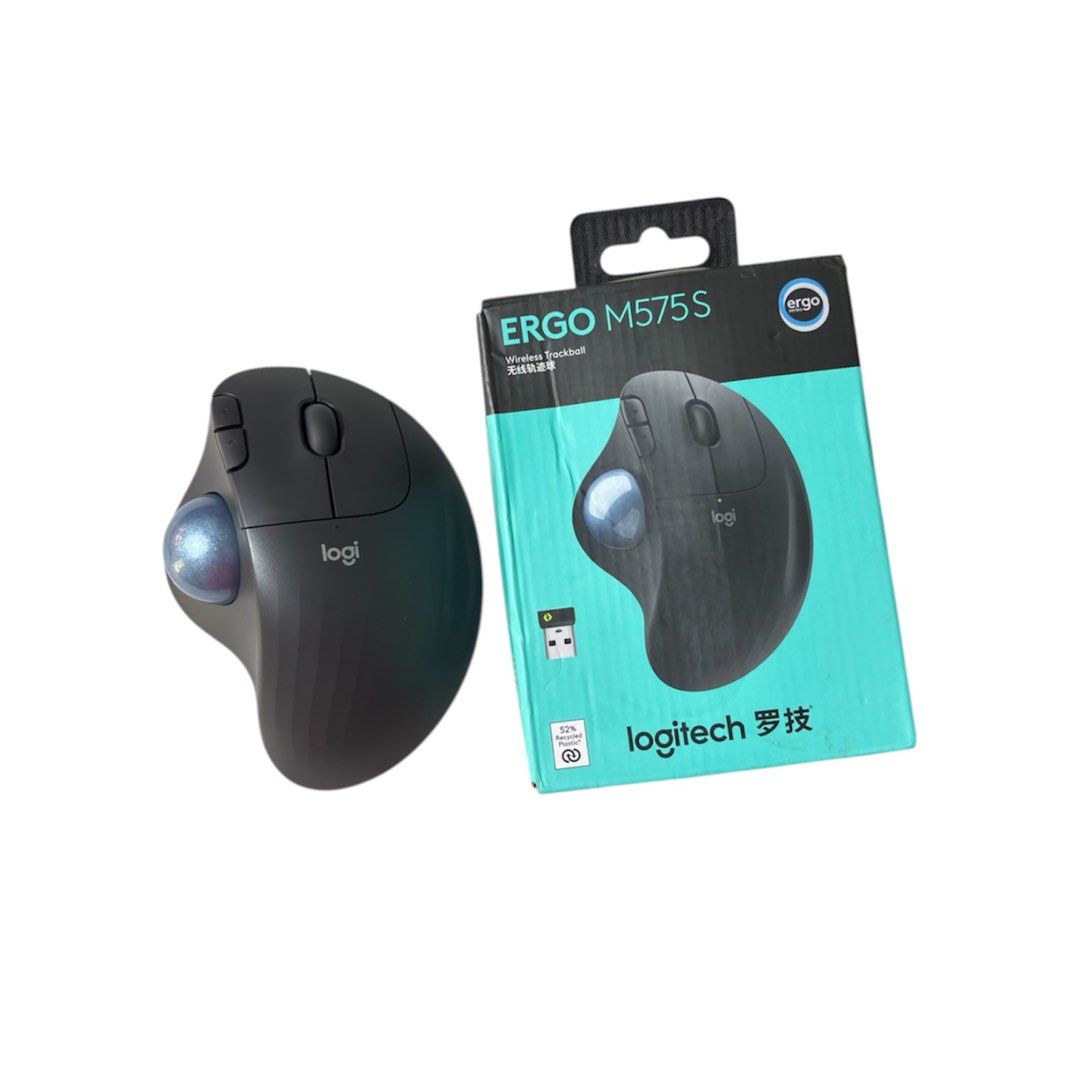 Brandnew Logitech Ergo M575S Wireless Trackball Mouse (Category: Mouse & Mousepads) located in Paranaque City. Submitted by dalle_closet (Listing ID 1466374913, Image 1). Description: brandnew pa ito.