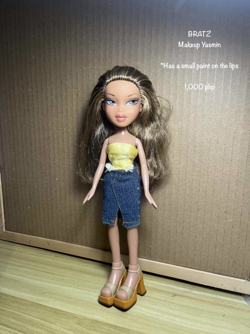 BRATZ Makeup Yasmin (Category: Figurines & Statues) located in Manila. Submitted by preciouspaycana (Listing ID 1466383224, Image 1). Description: Location: Daet, Camarines Norte, Bicol Region Mode of payment: Gcash Courier: Unt only and the buyer will shoulder the SF.