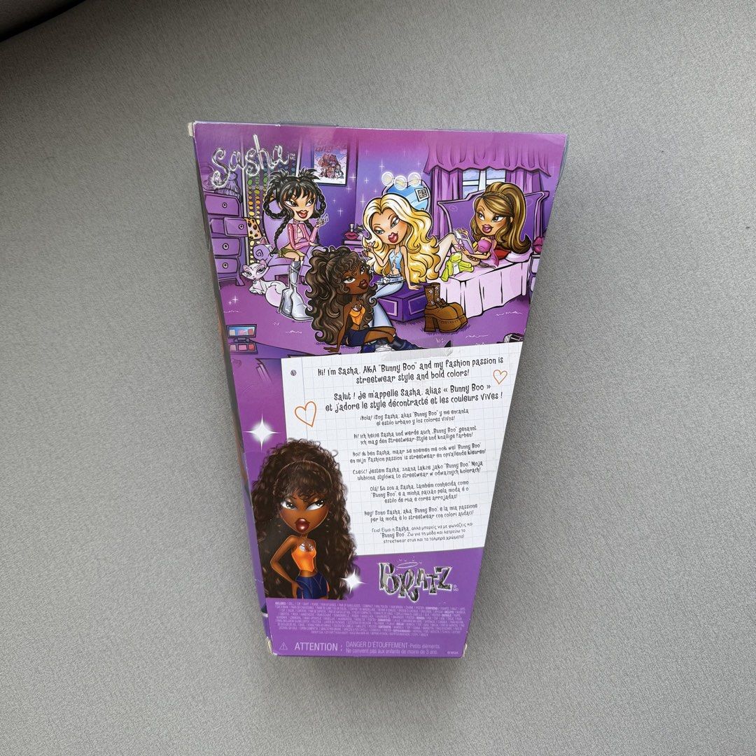 Bratz Reimagined Sasha (Category: Kids Toys) located in Cavite. Submitted by _rockangelz (Listing ID 1466466239, Image 2). Description: Bratz Reimagined Sasha ON HAND❗️ - NIB - PERFECT SCREENING - ONLY FLAW IS THE SIDE OF THE BOX.