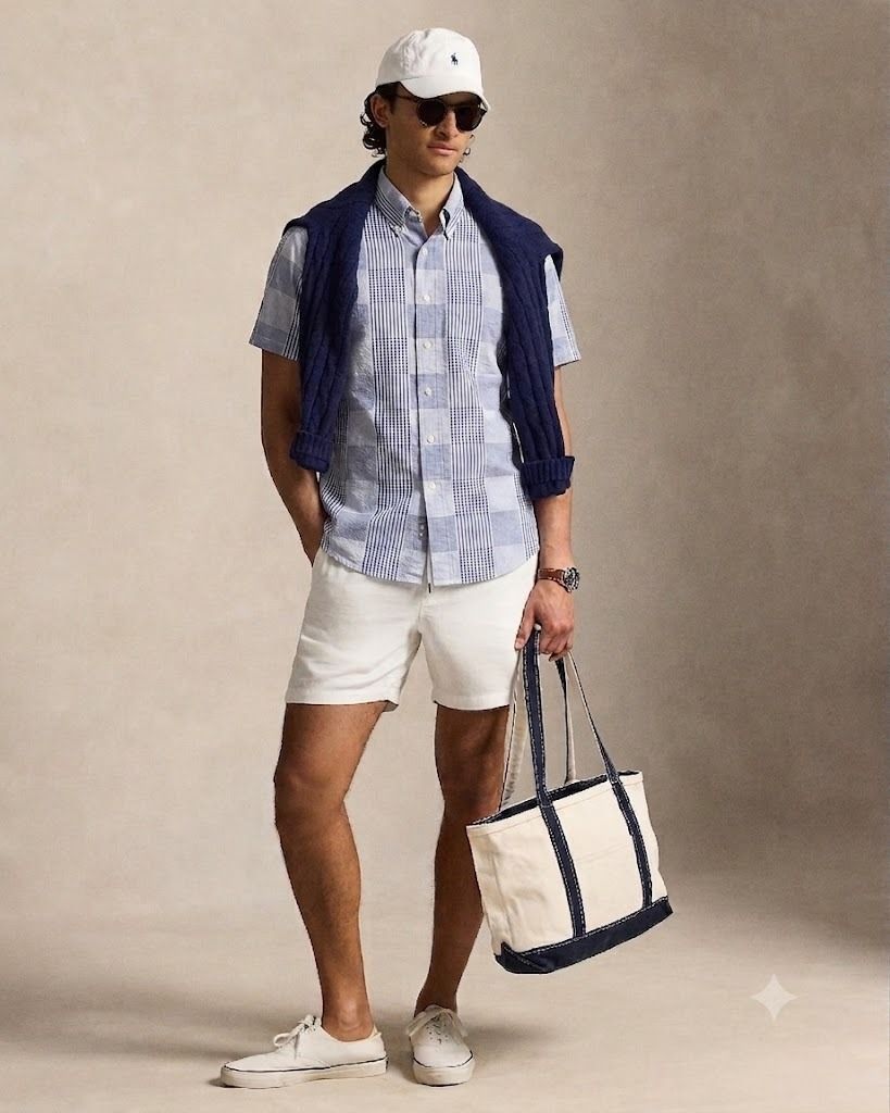 Brooks Brothers Patchwork SS Shirt S (Category: Tshirts & Polo Shirts ) located in Antipolo. Submitted by bentakahitanoano (Listing ID 1466507954, Image 1). Description: Still in good condition Size S can fit M Pit to pit 20.5 Length 27.