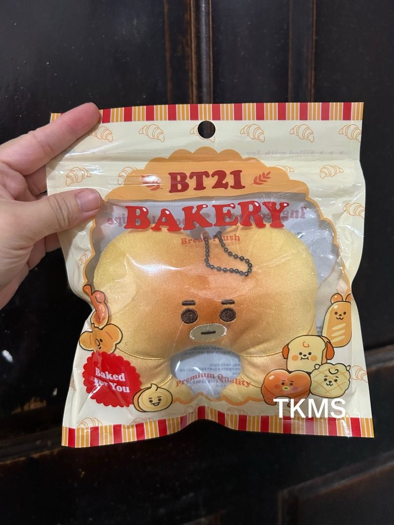 BT21 bakery bread keyring tata cooky mang (Category: K-Wave Merchandise) located in Cabuyao City. Submitted by taekookmerchshop (Listing ID 1466462364, Image 3). Description: .