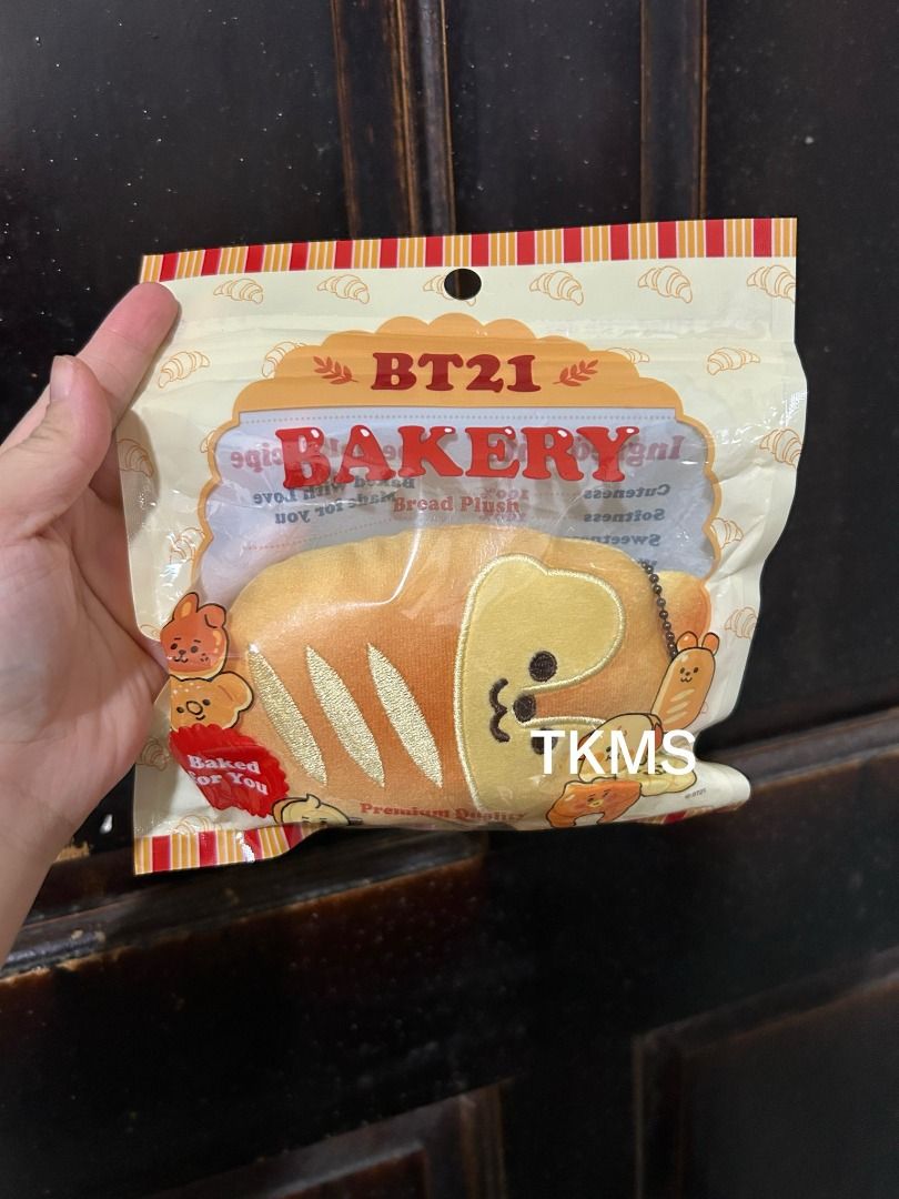 BT21 bakery bread keyring tata cooky mang (Category: K-Wave Merchandise) located in Cabuyao City. Submitted by taekookmerchshop (Listing ID 1466462364, Image 1). Description: .