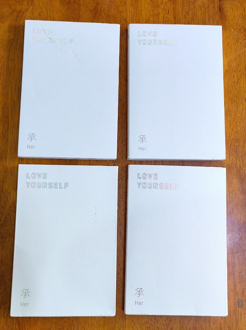 BTS Love Yourself: Her (O, V, E versions w/out PC) (Category: K-Wave Merchandise) located in Cebu City. Submitted by pikapicachuuu_bns (Listing ID 1466480598, Image 2). Description: WTS LFB ↪︎ BTS Love Yourself: Her (O, V, E versions w/out PC) 💸 250 each 📍Official 📍On hand 📍Reply or message to claim #bts #jin #v #jungkook #jimin #rm #suga #jhope #btsalbum #kpop #album #merch #army #wts #lfb #willingtosell #lookingforbuyer #photocard #cd #btsa