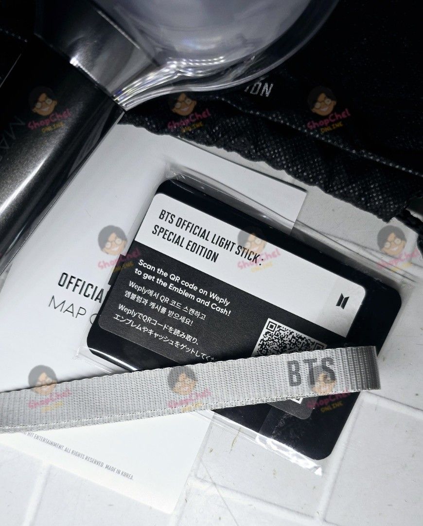 BTS OFFICIAL LIGHT STICK Special Edition Unsealed (Category: K-Wave Merchandise) located in Cainta. Submitted by shopchelonline (Listing ID 1466508325, Image 3). Description: BTS OFFICIAL LIGHT STICK Special Edition Unsealed ✅️Bluetooth checked 🛒1,700.00each(all in)+lsf 70%DP - NEW BUYER 50%DP - OLD BUYER RB: 15 DAYS AFTER DP; NETA 💎Pre-order -NO RUSH SHIPPING 💎Korea Pasabuy - NORMAL ETA 💎Colors may vary due to lighting. 💎Availability and pr