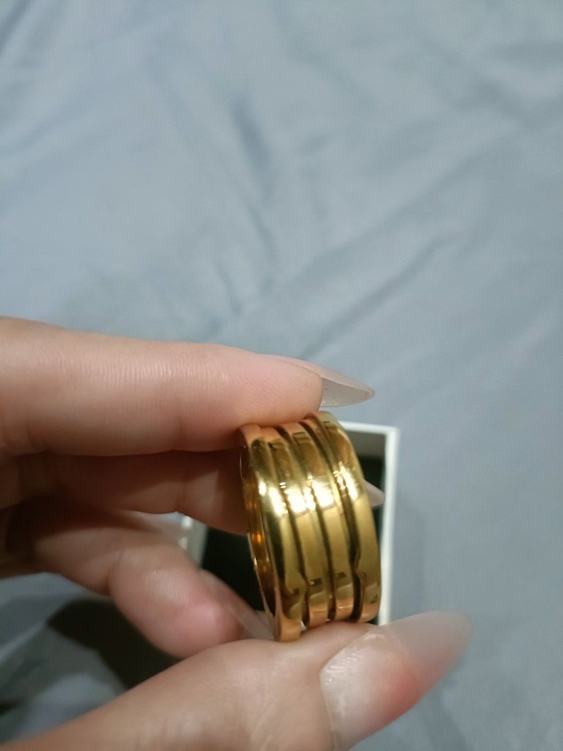 Bulgari (Category: Rings) located in Manila. Submitted by maxie_08 (Listing ID 1466499537, Image 3). Description: bulgari ring with markings Japan surplus what you see is what you get.