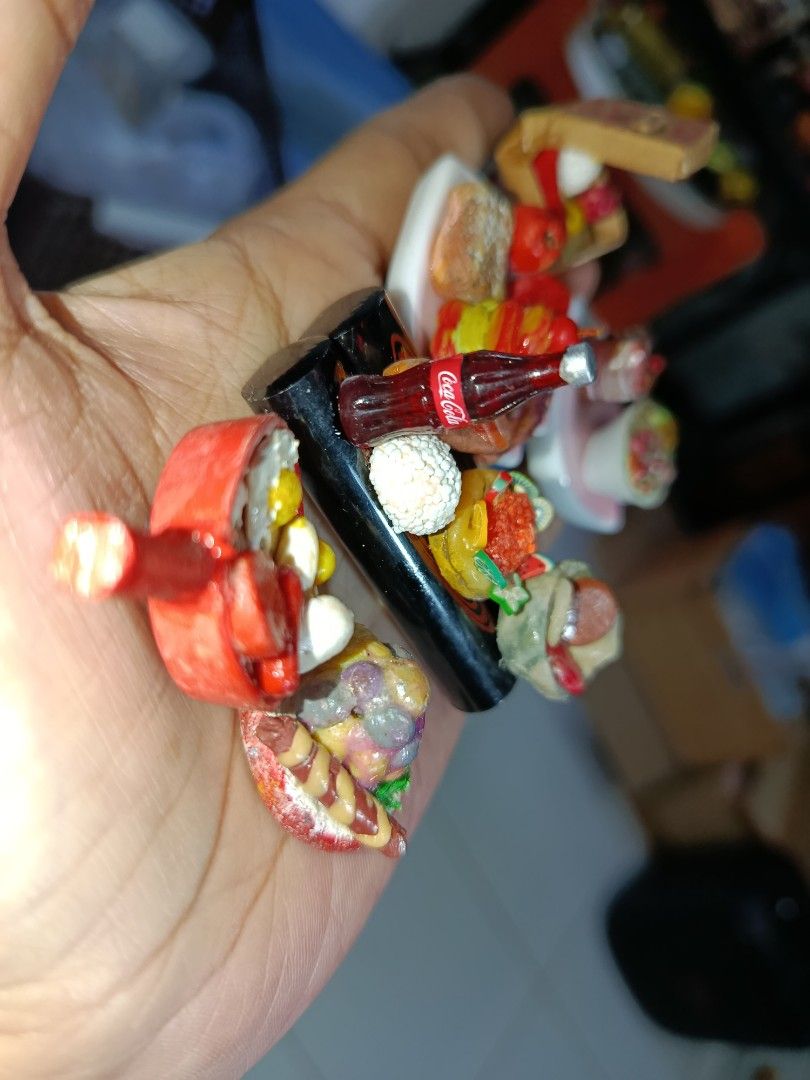 Bundle P100 Batch 3 miniature food on chopsticks rest (Category: Kids Toys) located in Quezon City. Submitted by kristal68 (Listing ID 1466376366, Image 3). Description: .
