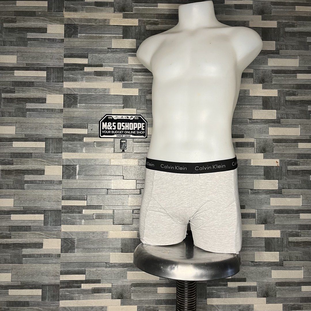 Calvin Klein Grey Boxer Briefs (Category: Underwear) located in Tukuran. Submitted by ms-oshoppe (Listing ID 1466507741, Image 1). Description: 𝗕𝗥𝗔𝗡𝗗: CALVIN KLEIN 📍𝗦𝗜𝗭𝗘: 32-34 📍𝗖𝗥: 9.8/10 📍𝗜𝗦𝗦𝗨𝗘: None (𝐌) 𝐌𝐈𝐍𝐄 - 300 (𝐒) 𝐒𝐓𝐄𝐀𝐋 - 350 (𝐆) 𝐆𝐑𝐀𝐁 -400 — 𝐌𝐈𝐍𝐈𝐌𝐔𝐌 𝐈𝐍𝐂𝐑𝐄𝐌𝐄𝐍𝐓: ₱50 𝙀𝙓𝘼𝙈𝙋𝙇𝙀: 𝑮550 𝑶𝑹 🆙 📥 Message us for direct claim price 📍details are posted in the comment section ( tap each photo