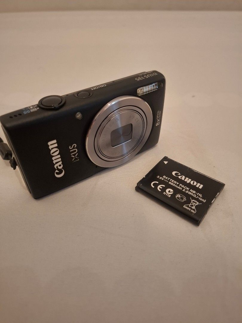 Canon IXUS 135 HD Wifi Digital Camera (Category: Cameras) located in Calamba. Submitted by mrq.io (Listing ID 1466512607, Image 1). Description: Pre-owned. 100% working Comes with bag/case. Battery, battery charger, and 16gb SD card is included See last photo for test photo 📦 Shipping available nationwide 📍 Calamba, Laguna .