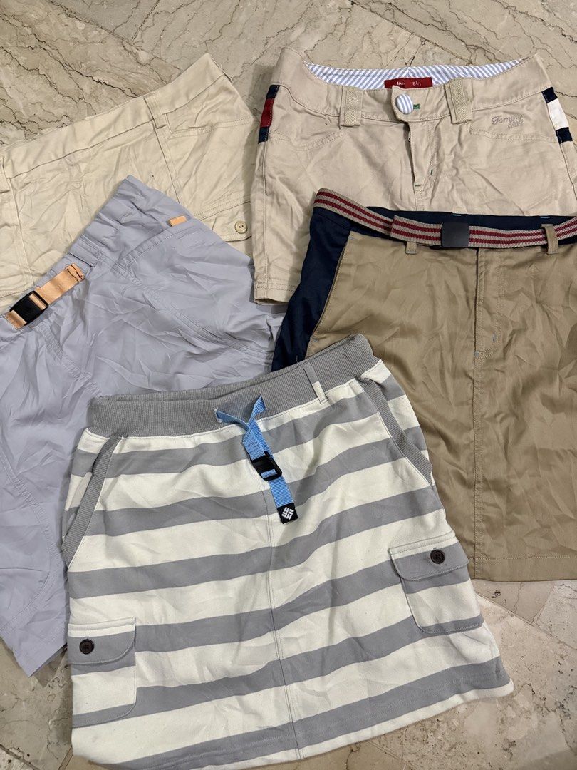 CARGO SKIRTS (Category: Skirts) located in Quezon City. Submitted by patty_3. (Listing ID 1466475042, Image 2). Description: 🌸🧡 4Xs Thrift Finds 🧡🌸 Check out my reviews & legitimacy from this account and on Facebook — shop with confidence! 💯✨ 🛍️ Excellent Used Condition (EUC) pieces you’ll love 💕 💸 Prices start at just ₱50 and nothing above ₱500! 🌸 Affordable fashion, guaranteed quality 🌸 👉 Shop smart, shop THRIFT! 🧡🌸.