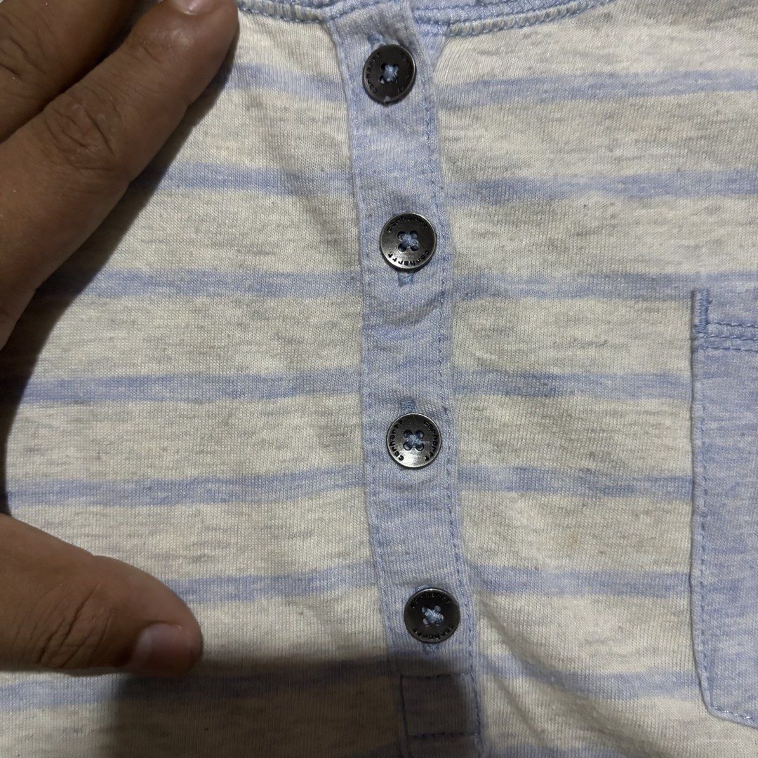 CARHARTT STRIPE SHIRT (Category: Shirts) located in Taytay. Submitted by dwinsapparel (Listing ID 1466448877, Image 3). Description: CARHART WOMENS STIPE SHIRR W-22 L-27 EXCELLENT CONDITION NEED WASH COMPLETE TAGS.