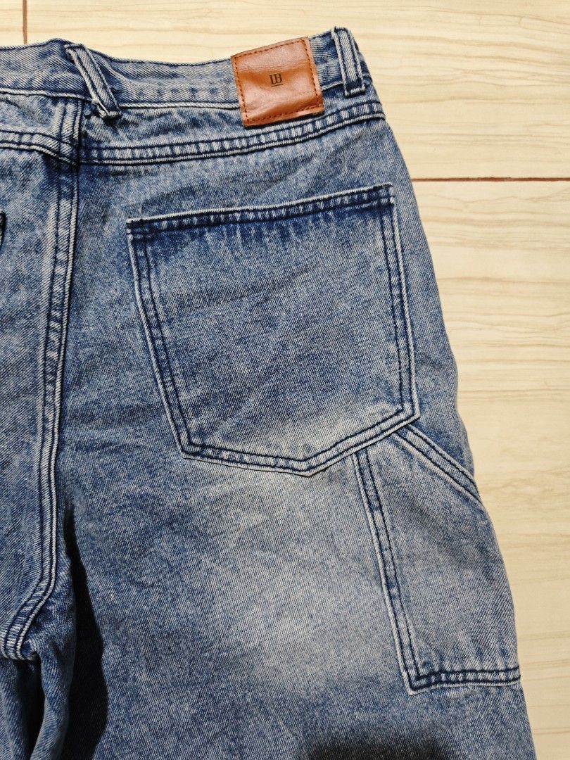 Carpenter Denim JORTS (Category: Shorts) located in Midsayap. Submitted by indigoventure (Listing ID 1466363111, Image 3). Description: Carpenter Dimitri black Denim Jorts waistline 28 - 29 length 23 hem 12 EXCELLENT CONDITION No issue bagong bago🔥.