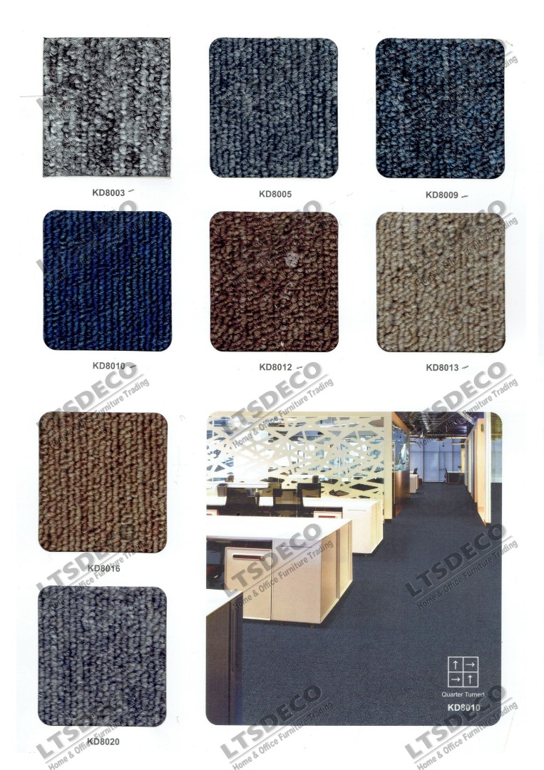 CARPET TILES OFFICE PARTITION (Category: Office Furniture & Fixtures) located in Quezon City. Submitted by gel-4297 (Listing ID 1466340090, Image 1). Description: LTSDECO Home and Office Furniture Trading MANUFACTURER • FABRICATOR • SUPPLIER Looking for office furniture, modular partitions, workstations, or customized furniture? We can help! LTSDECO Home and Office Furniture Trading is a trusted manufacturer, fabricator, and supplier of quality o