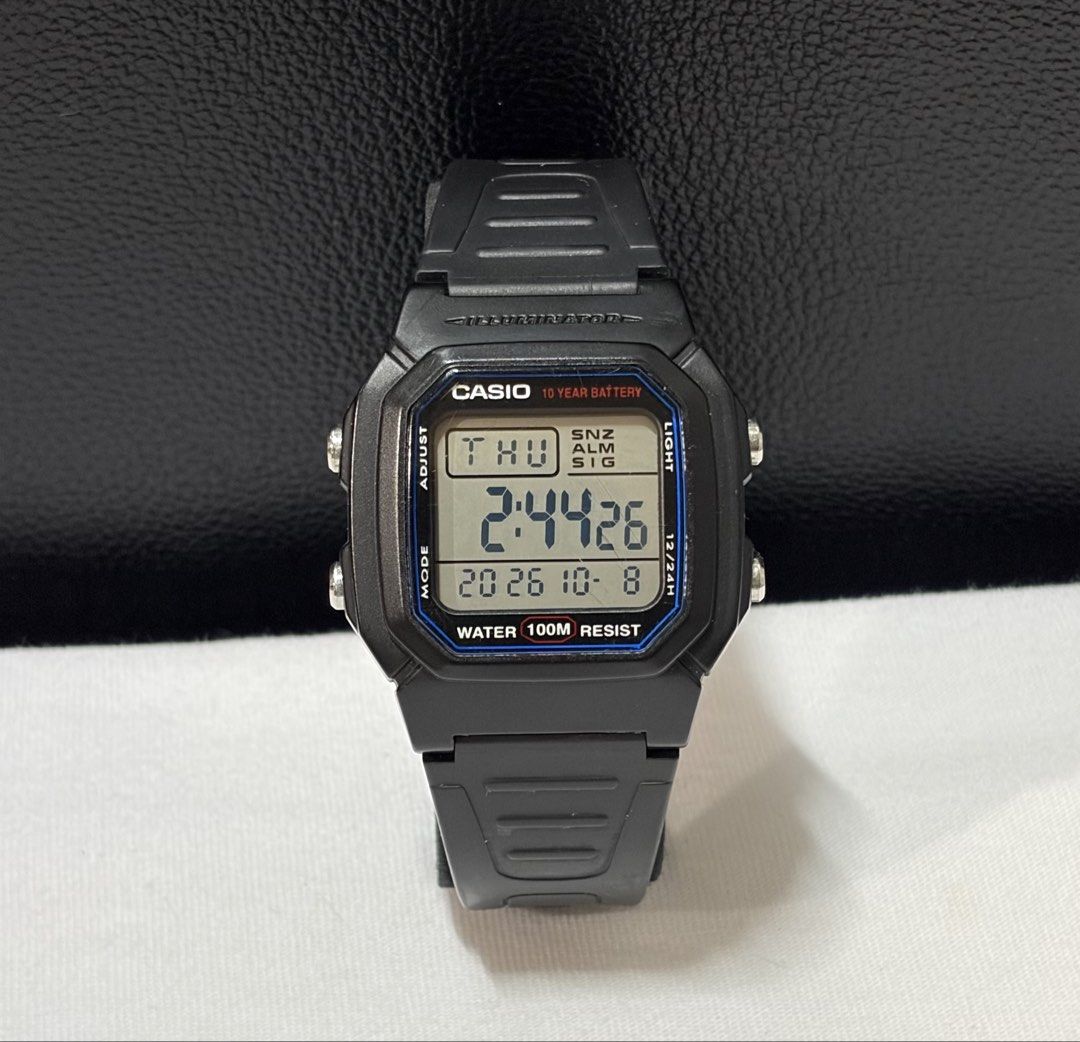 Casio W-800H Illuminator Digital Watch (Category: Men's Watches) located in Quezon City. Submitted by WasalakTwo (Listing ID 1466549949, Image 1). Description: Bought in Japan Good working condition All working Open for delivery nationwide.