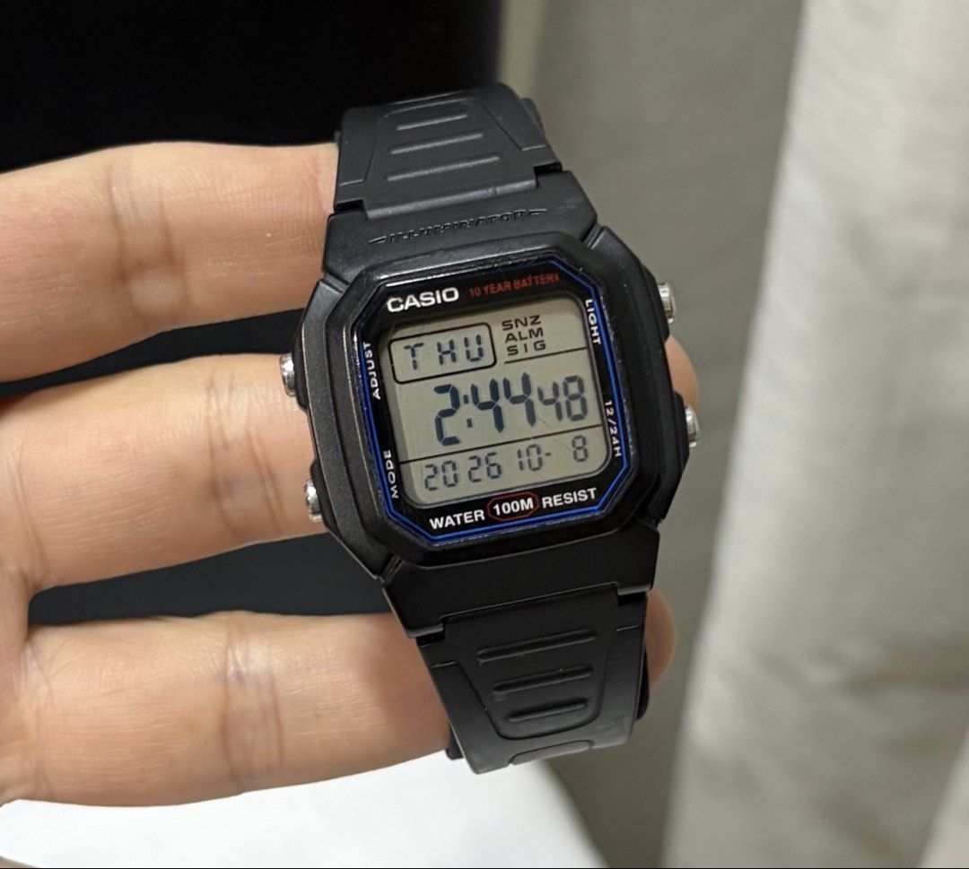Casio W-800H Illuminator Digital Watch (Category: Men's Watches) located in Quezon City. Submitted by WasalakTwo (Listing ID 1466549949, Image 2). Description: Bought in Japan Good working condition All working Open for delivery nationwide.