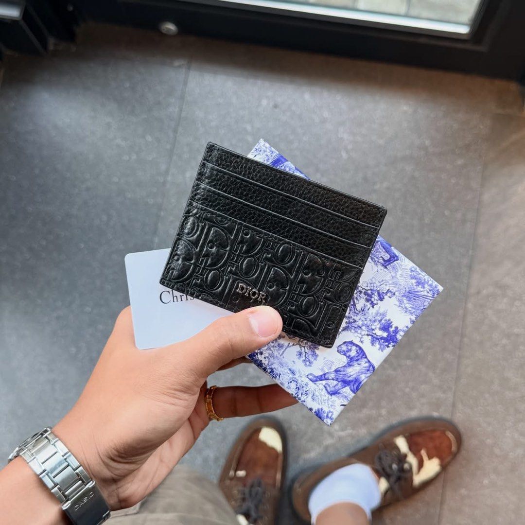 CD Monogram Card Holder (Category: Wallets & Card Holders) located in Manila. Submitted by hatline_co. (Listing ID 1466351075, Image 2). Description: CD M0nö Ġřǎm Card Holder Multiple Card Compartment Comes with dustbag,Cd Card & Box SALE!! .