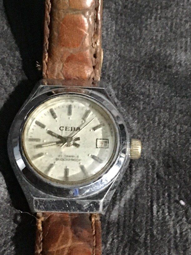 CEBA manual Winding Swiss made (Category: Women's Watches) located in Baguio. Submitted by agozun61 (Listing ID 1466499041, Image 2). Description: Manual winding Swiss made good condition..