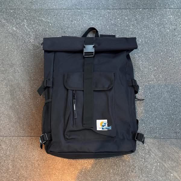 CH Roll Bagpack (Category: Backpacks) located in Manila. Submitted by hatline_co. (Listing ID 1466349900, Image 1). Description: CH Roll Backpack Multiple Compartment Laptop Compartment Wide inside compartment Adjustable Straps Buckle lock adjustable Water Bottle Side pocket SALE!! .