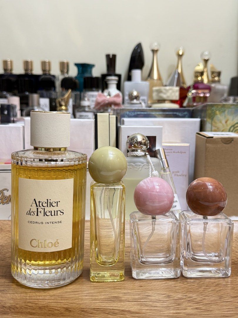 Chloé Atelier des Fleurs Cedrus Intense (Category: Fragrance & Deodorants) located in Quezon City. Submitted by nics. (Listing ID 1466550711, Image 2). Description: 100% Authentic Perfume Decants ✨ Decanted directly from the original bottle. Available Decant Sizes— • 1ml — ₱150 • 2ml — ₱300 • 3ml — ₱420 • 5ml — ₱650 • 10ml — ₱1,250 • 30ml — ₱3,500 ✨ Guaranteed Authentic ❤️ 3× Money-Back Guarantee if proven fake..