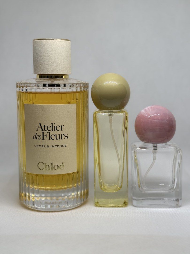 Chloé Atelier des Fleurs Cedrus Intense (Category: Fragrance & Deodorants) located in Quezon City. Submitted by nics. (Listing ID 1466550711, Image 1). Description: 100% Authentic Perfume Decants ✨ Decanted directly from the original bottle. Available Decant Sizes— • 1ml — ₱150 • 2ml — ₱300 • 3ml — ₱420 • 5ml — ₱650 • 10ml — ₱1,250 • 30ml — ₱3,500 ✨ Guaranteed Authentic ❤️ 3× Money-Back Guarantee if proven fake..