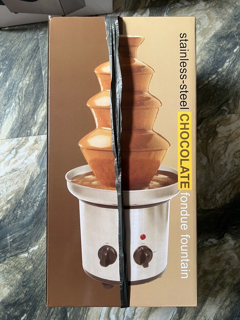 Chocolate Fondue Fountain (Category: Other Kitchen Appliances) located in San Rafael. Submitted by ohjstnhere (Listing ID 1466464800, Image 2). Description: RFS: Gifted during wedding J&T, Lalamove.