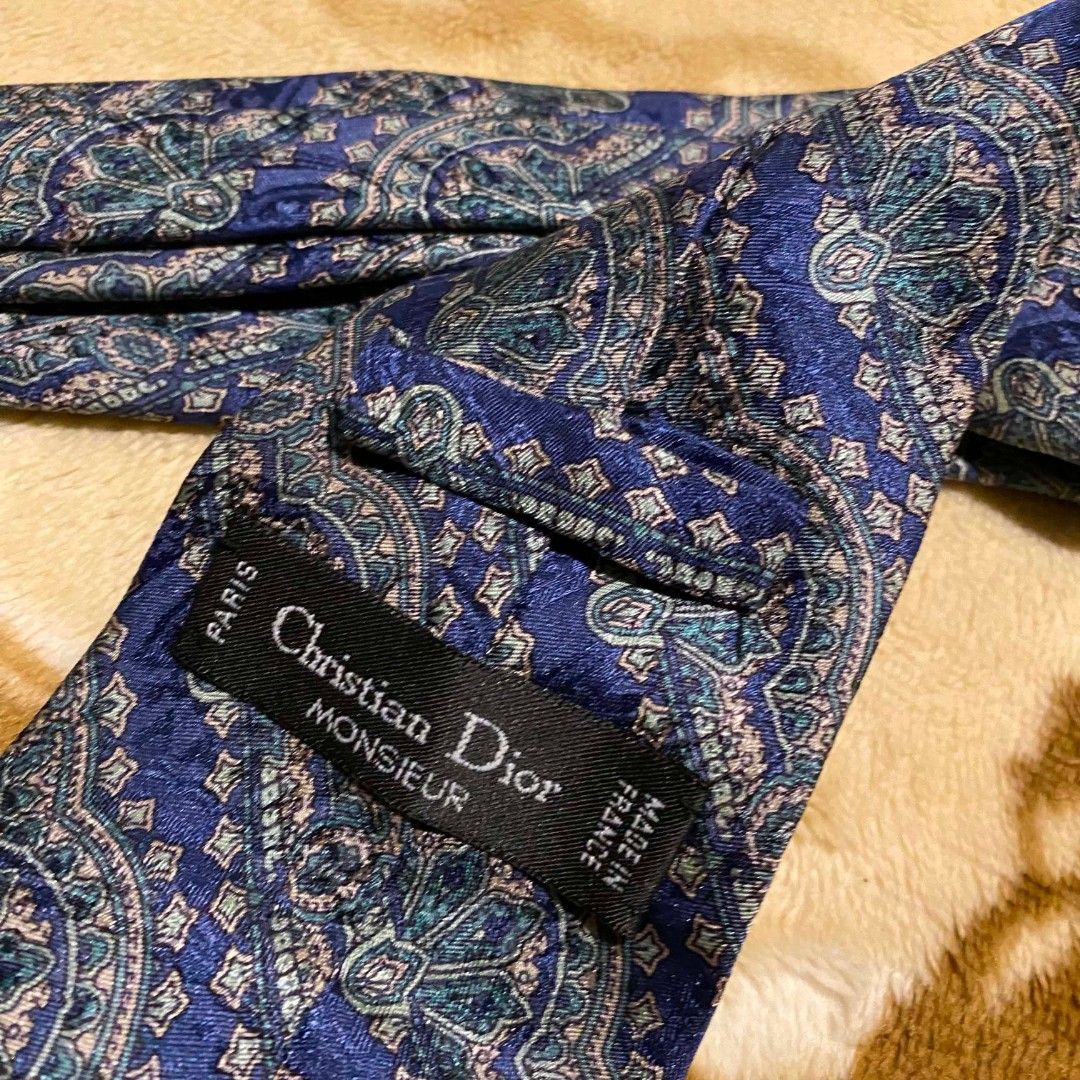 Christian Dior Monsieur (Category: Ties) located in Manila. Submitted by bidgeyow20688 (Listing ID 1466511475, Image 3). Description: no issue excellent condition jnt or lalamove parañaque loc.