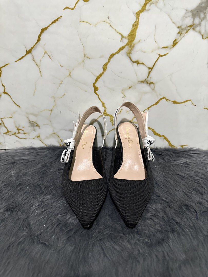 Christian Dior Slingback (Category: Flats & Sandals) located in Marikina City. Submitted by georgiaprelovestuff (Listing ID 1466451008, Image 1). Description: size 38 PLEASE READ BEFORE MAKING AN OFFER: 🔹No inclusions since this is preloved 🔹NO to low ballers please 🔹NO meetups due to busy schedule 🔹If you make an offer, please get the item let's not waste each other's time 🔹NO return NO exchange NO cancellation 🔹Please manage your expectat