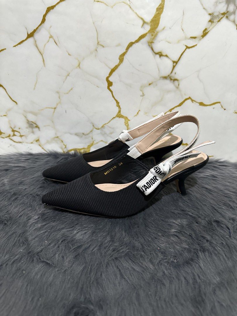 Christian Dior Slingback (Category: Flats & Sandals) located in Marikina City. Submitted by georgiaprelovestuff (Listing ID 1466451008, Image 3). Description: size 38 PLEASE READ BEFORE MAKING AN OFFER: 🔹No inclusions since this is preloved 🔹NO to low ballers please 🔹NO meetups due to busy schedule 🔹If you make an offer, please get the item let's not waste each other's time 🔹NO return NO exchange NO cancellation 🔹Please manage your expectat