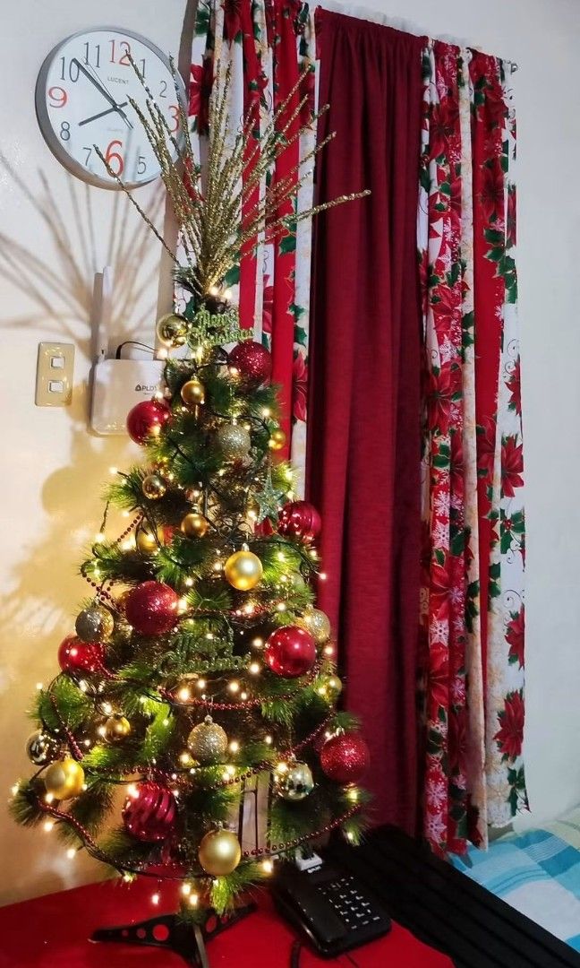 Christmas Tree with Decorations - take all (Category: Other Home Decor) located in Mandaluyong City. Submitted by fiercewater.634a42 (Listing ID 1466522565, Image 2). Description: 🎄✨ RUSH SALE – COMPLETE CHRISTMAS DECORATIONS SET! ✨🎄 Take all for a ready-to-decorate Christmas setup! ❤️🎄 🎅 Christmas Ornaments & Decorations: • Santa Claus • Snowman • White Angel • White Bird • Snowflakes & Snow Crystals • Christmas Balls – Red, White, Gold & Si