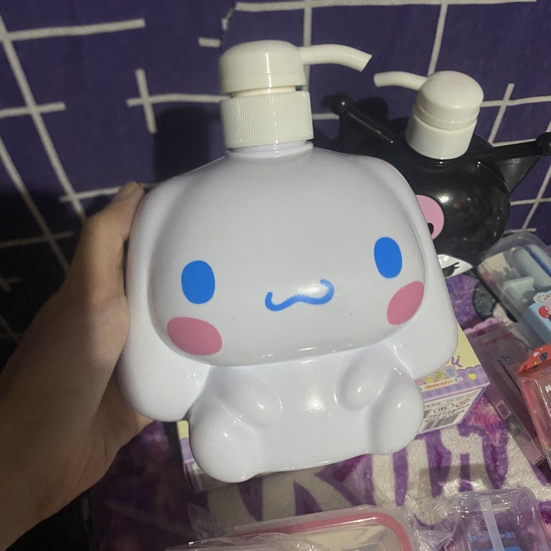Cinnamoroll & Kuromi Pump Bottle (Category: Character Goods) located in Bulacan. Submitted by cute.finds.ph (Listing ID 1466460757, Image 2). Description: —₱180 each.