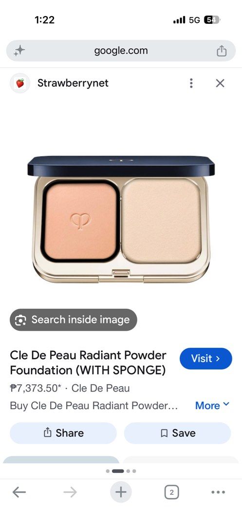 Clea de peau powder foundation (Category: Looking For) located in Manila. Submitted by nadiness (Listing ID 1466388423, Image 1). Description: Bought for 6k clea de peau mall of asia Used stilla 60percent remaining Shade 010 Used not abused Negotiable .