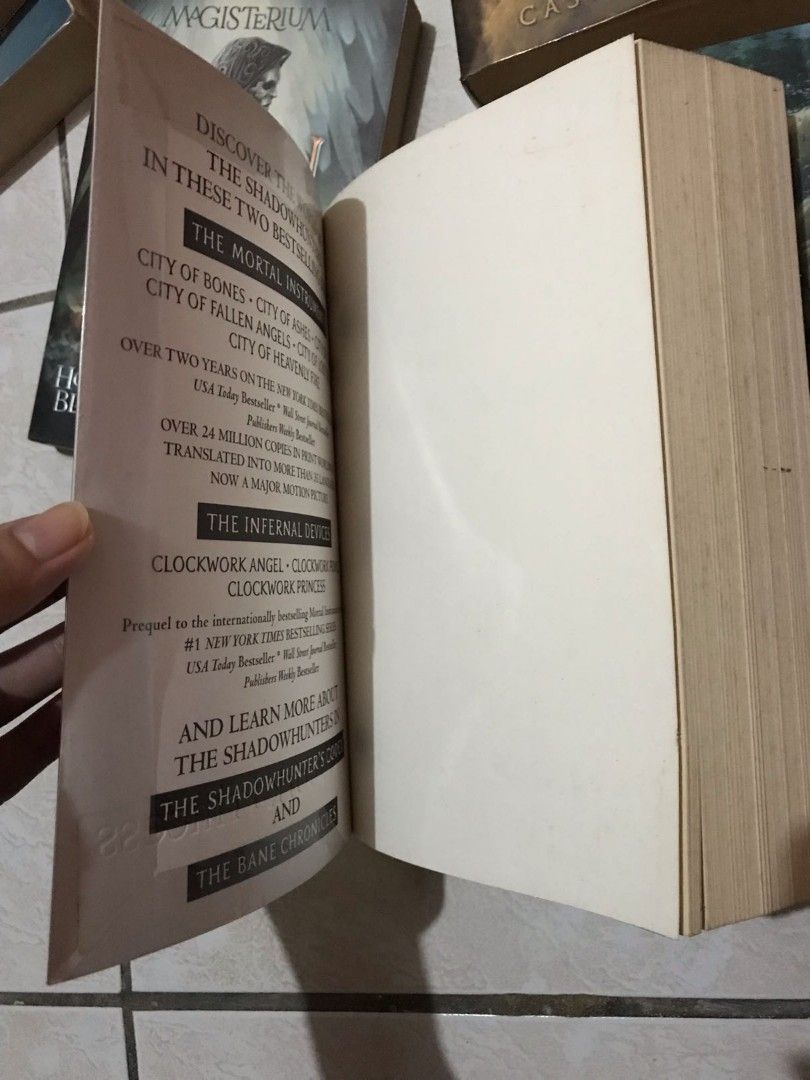 Clockwork Princess by Cassandra Clare (Category: Storybooks) located in Quezon City. Submitted by trisha.bautista (Listing ID 1466348665, Image 3). Description: .