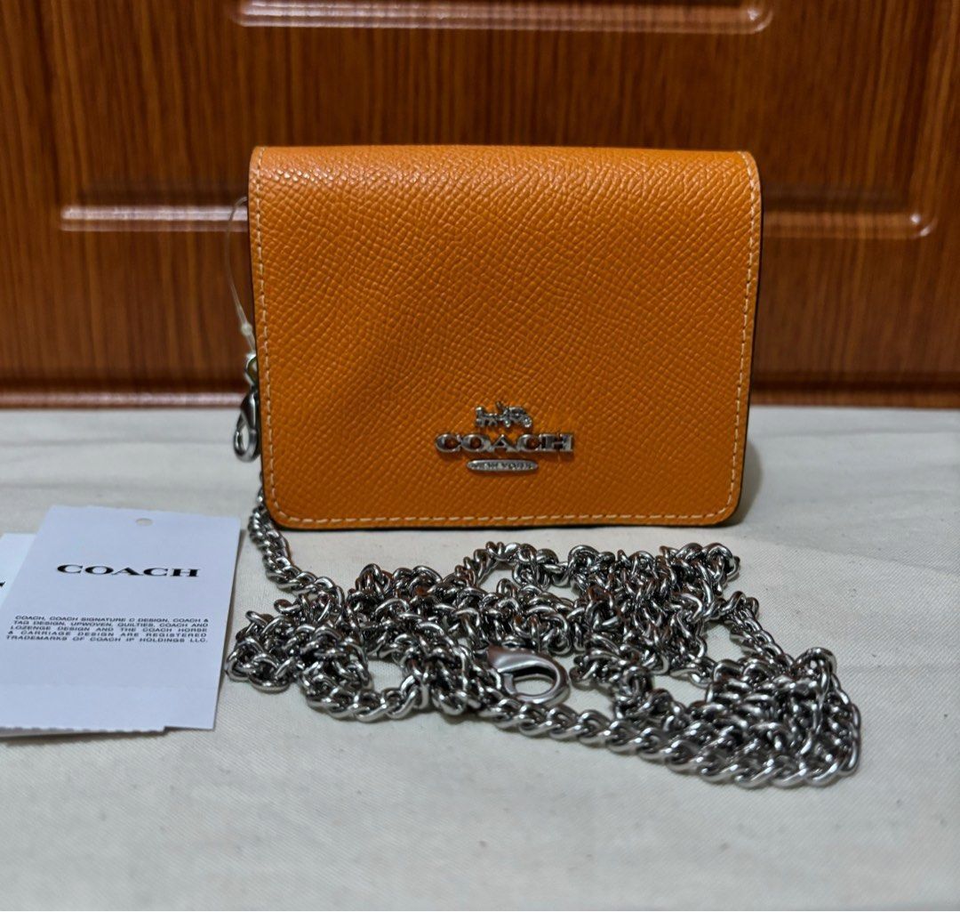 Coach Micro WOC (Wallet On Chain) Colorblock (Category: Cross-body Bags) located in Quezon City. Submitted by beckyshop2024 (Listing ID 1466345943, Image 1). Description: - Used once - In mint condition - Original from US.