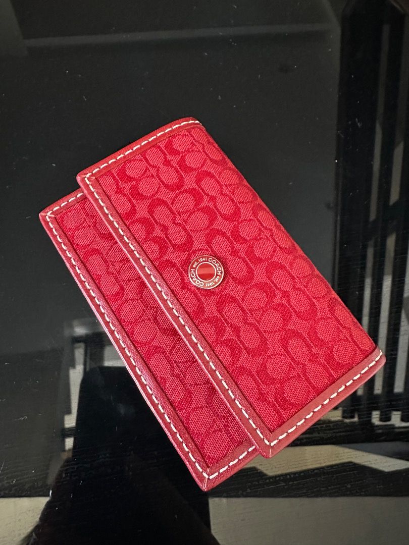 Coach Red Wallet (Category: Purses & Pouches) located in Dagupan City. Submitted by emmanreyes (Listing ID 1466360541, Image 1). Description: .