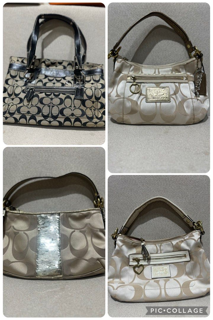 Coach vintage kili bags (Category: Shoulder Bags) located in Quezon City. Submitted by slluxury_ph (Listing ID 1466433043, Image 1). Description: Available Coach kili bags.