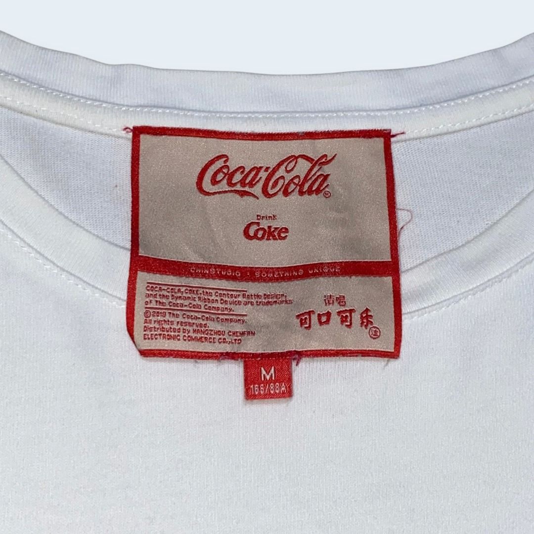 COCA COLA T SHIRT (Category: Tshirts & Polo Shirts ) located in Quezon. Submitted by ejay.thrift.clothes (Listing ID 1466545550, Image 3). Description: MEDIUM 23.5 X 28 NO ISSUE COLOR RATE: 10/10 AS NEW CONDITION FRESHLY WASHED READY TO WEAR # 420.