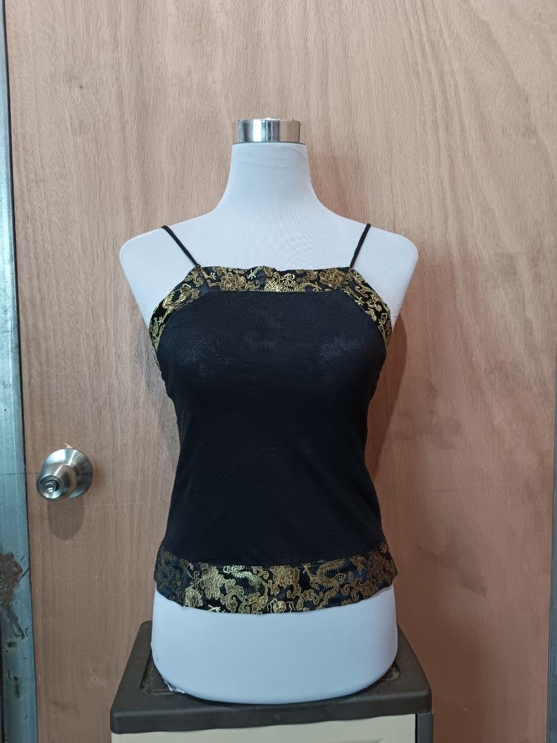 Cocotte y2k dragon top (Category: Sleeveless) located in Davao. Submitted by mln-boutique (Listing ID 1466520087, Image 1). Description: size - s good condition.