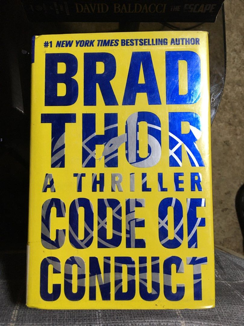 Code of Conduct by Brad Thor (hardbound) (Category: Storybooks) located in Rosario. Submitted by c__tops (Listing ID 1466394665, Image 1). Description: RFS: declutter.