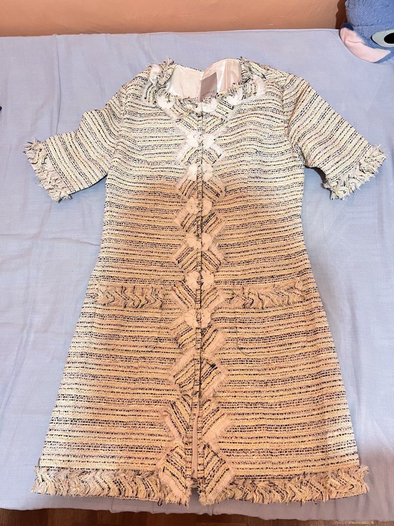 Colorblock Patterned Spaghetti Strap Midi Dress With Buttons (Category: Dresses) located in Bulacan. Submitted by cheezy2001 (Listing ID 1466389821, Image 1). Description: SHEIN THRIFTED/TIKTOK SMALL-MED SIZES USED BUT NOT ABUSED, ONCE-TWICE USED ONLY.