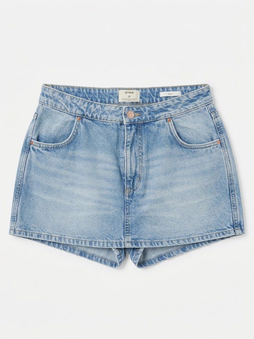 Cotton On Denim Skort (Category: Skirts) located in Manila. Submitted by aemax.cgtrading (Listing ID 1466498843, Image 3). Description: Waistline : 26.