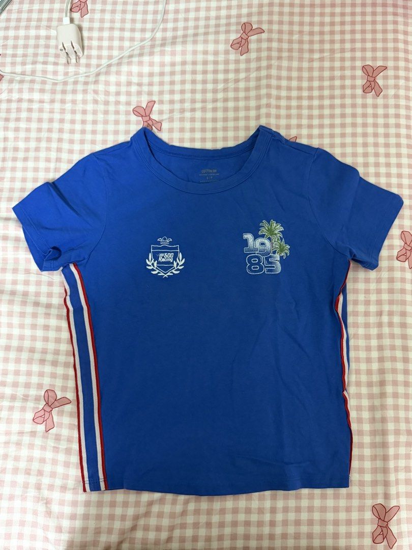 cotton on fitted longline baby tee (Category: Shirts) located in Manila. Submitted by naurnia (Listing ID 1466441135, Image 1). Description: .