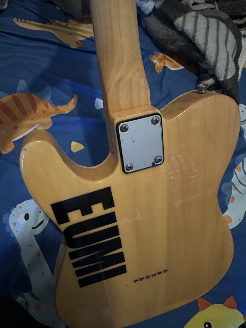 Cranberries Thinline Telecaster Style Electric Guitar with Amp (Category: Musical Instruments) located in Manila. Submitted by yceharvey (Listing ID 1466426585, Image 3). Description: Bundle includes a Chort GT-40 practice amplifier. NEGOTIABLE FOR SURE BUYER rfs: mas nagagamit stratocaster.