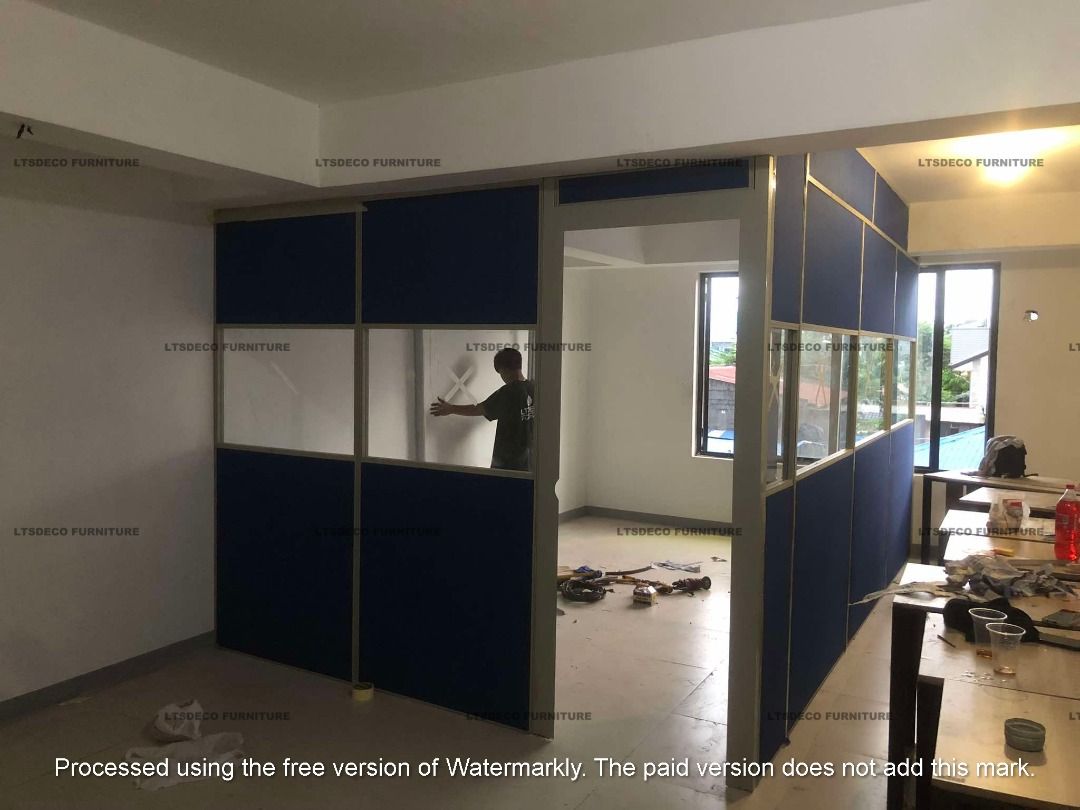 Customized panel divider office partition furnitures (Category: Office Furniture & Fixtures) located in Caloocan City. Submitted by cheska.ltsdeco (Listing ID 1466345271, Image 2). Description: 👉Are you looking for WORKSTATION, MODULAR CUBICLES OFFICE PARTITION, and OFFICE FURNITURE SUPPLIER? LTSDECO Furniture, is direct supplier, manufacturer, and trusted provider of high quality, affordable and durable modular office divider partition, home an