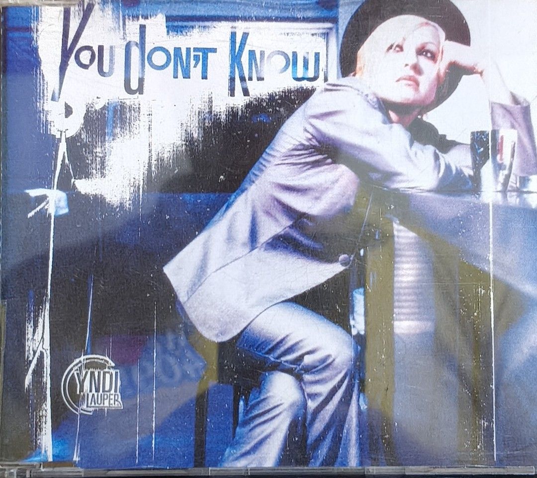 Cyndi Lauper You Don't Know CD Single (Category: CDs & DVDs) located in Manila. Submitted by ruelcabrer77078 (Listing ID 1466430452, Image 1). Description: - Artist: Cyndi Lauper - Title: You Don't Know CD Single - Release Year: 1997 (Epic Records, EPC 664040 2) - Tracks (4): Album version, Junior Vasquez remix & dub, Mother extended mix - Condition: Jewel case with back insert and disc included; please note there is marker writing on the CD surf
