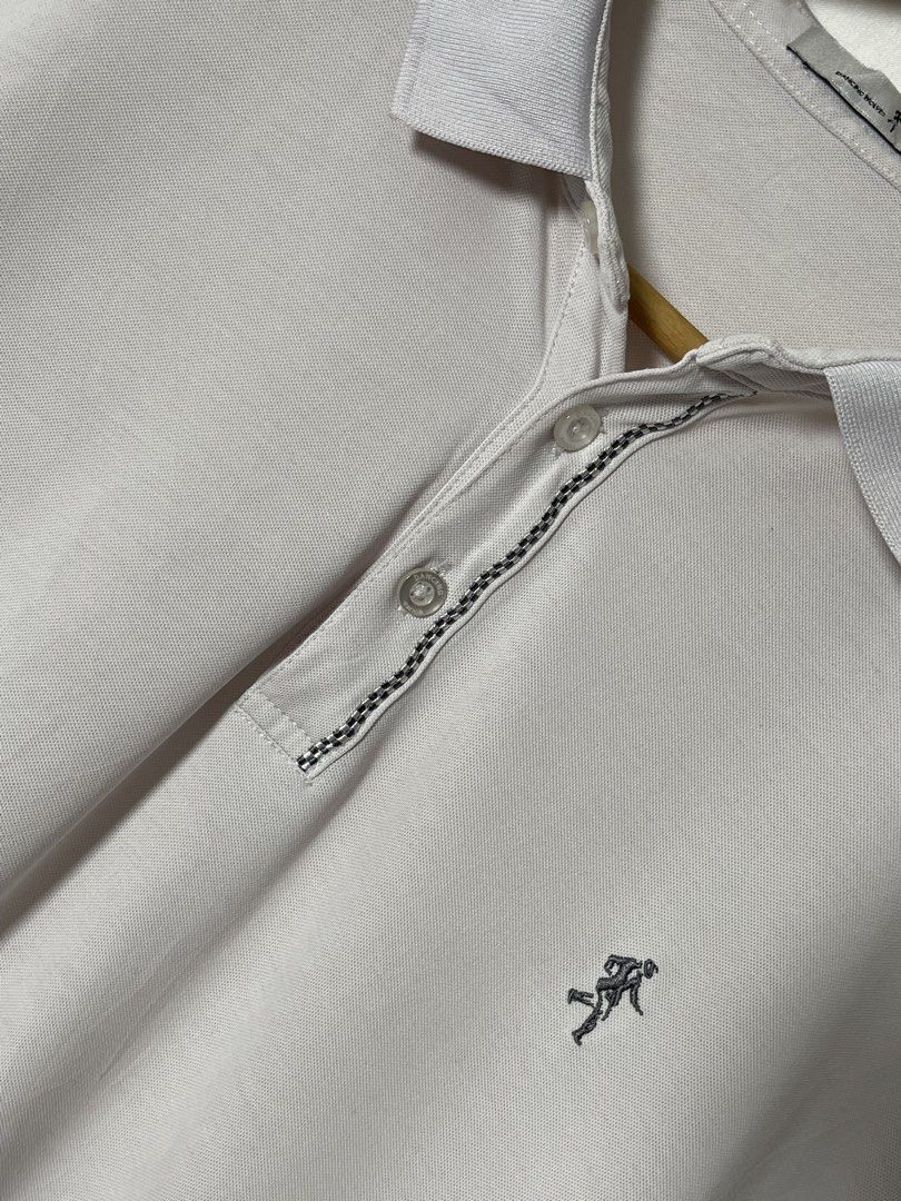 Dancing Wolves Polo Shirt (Category: Tshirts & Polo Shirts ) located in Imus. Submitted by mochi.rella (Listing ID 1466452498, Image 3). Description: Dancing Wolves Polo Good Condition Fit L W 22 | L 27 .