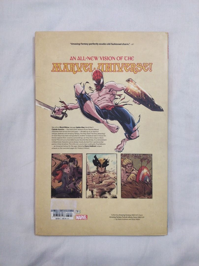 DC and Marvel Graphic Novel and Comic Book Bundle (Category: Comics & Manga) located in Quezon City. Submitted by caduceus.dc (Listing ID 1466490074, Image 2). Description: Amazing Fantasy Treasury Edition - 600Php - Condition: Read once and returned to bag. Massive treasury dimensions (larger than an Omnibus or Deluxe OHC). This is the best way to experience the art inside a comic book. - Note: Other comics only for scale. Not included. - Collec